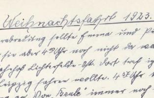 Fahrtenbuch der NaturFreunde Berlin-Lankwitz von 1923 Fahrtenbuch der NaturFreunde Berlin-Lankwitz von 1923